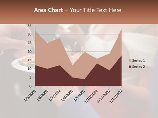 A Group Of People Holding A Plate Of Food PowerPoint Template