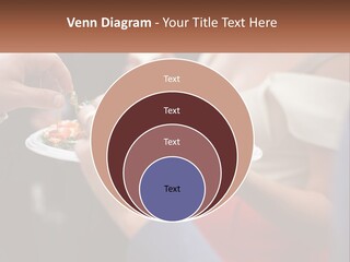 A Group Of People Holding A Plate Of Food PowerPoint Template
