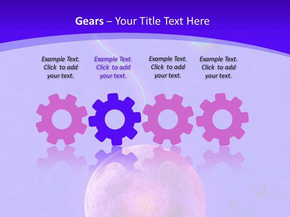 A Cell Phone With A Cord Attached To It PowerPoint Template