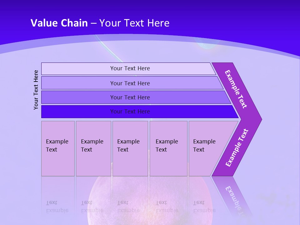 A Cell Phone With A Cord Attached To It PowerPoint Template