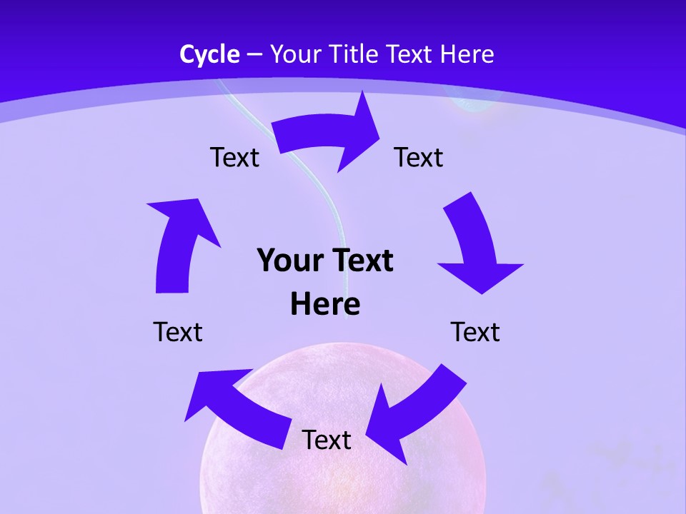 A Cell Phone With A Cord Attached To It PowerPoint Template