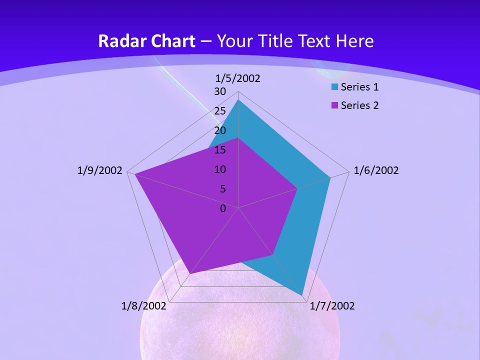 A Cell Phone With A Cord Attached To It PowerPoint Template