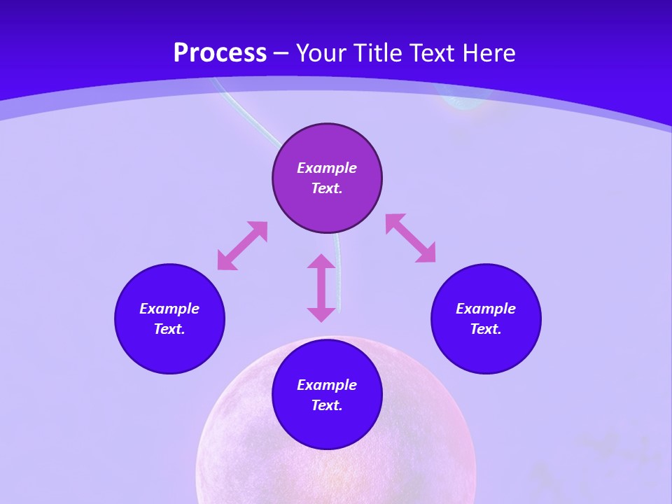 A Cell Phone With A Cord Attached To It PowerPoint Template