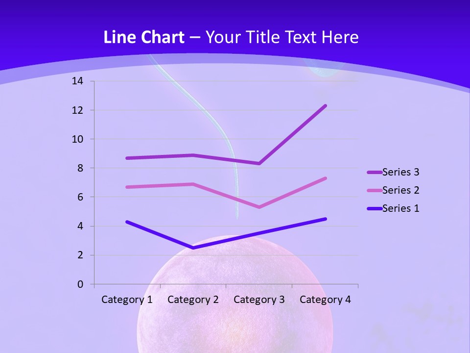 A Cell Phone With A Cord Attached To It PowerPoint Template