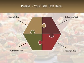 A Person Picking Up A Piece Of Food From A Table PowerPoint Template