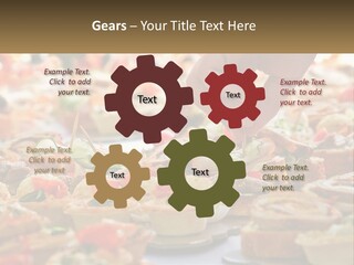 A Person Picking Up A Piece Of Food From A Table PowerPoint Template