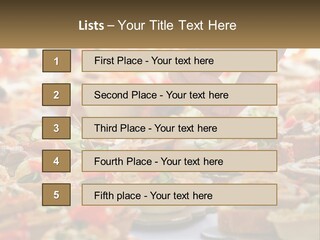 A Person Picking Up A Piece Of Food From A Table PowerPoint Template