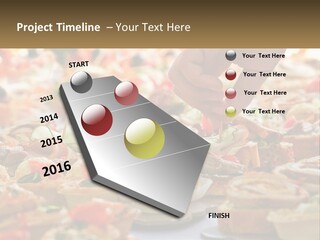 A Person Picking Up A Piece Of Food From A Table PowerPoint Template