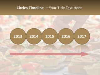 A Person Picking Up A Piece Of Food From A Table PowerPoint Template