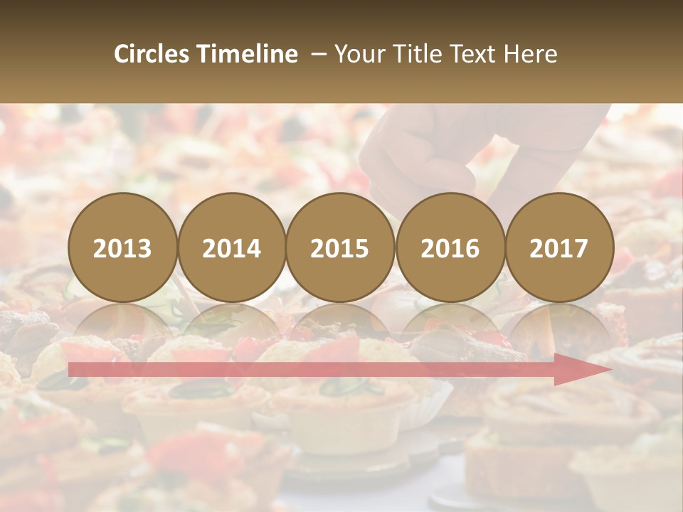 A Person Picking Up A Piece Of Food From A Table PowerPoint Template