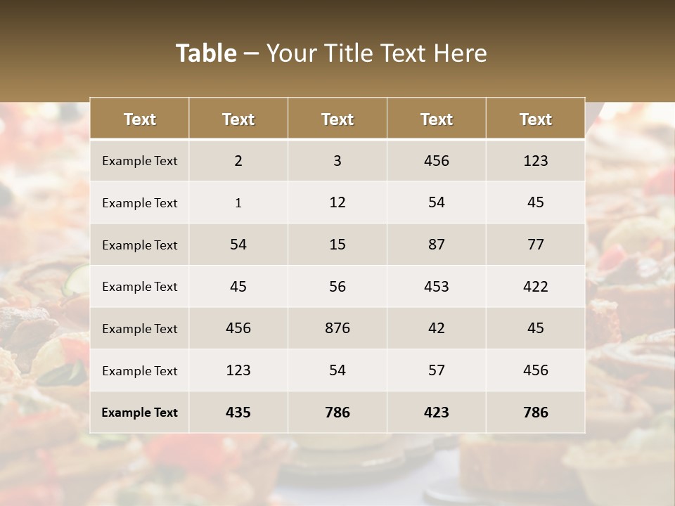 A Person Picking Up A Piece Of Food From A Table PowerPoint Template