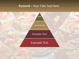 A Person Picking Up A Piece Of Food From A Table PowerPoint Template