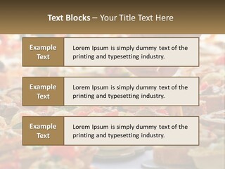 A Person Picking Up A Piece Of Food From A Table PowerPoint Template