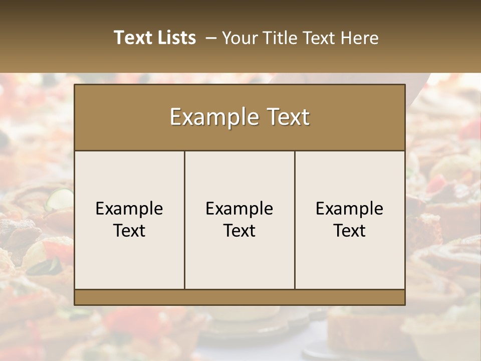 A Person Picking Up A Piece Of Food From A Table PowerPoint Template
