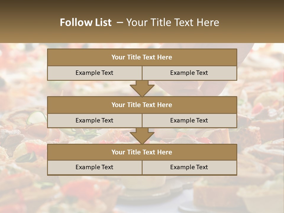 A Person Picking Up A Piece Of Food From A Table PowerPoint Template