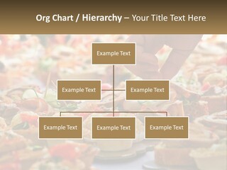 A Person Picking Up A Piece Of Food From A Table PowerPoint Template