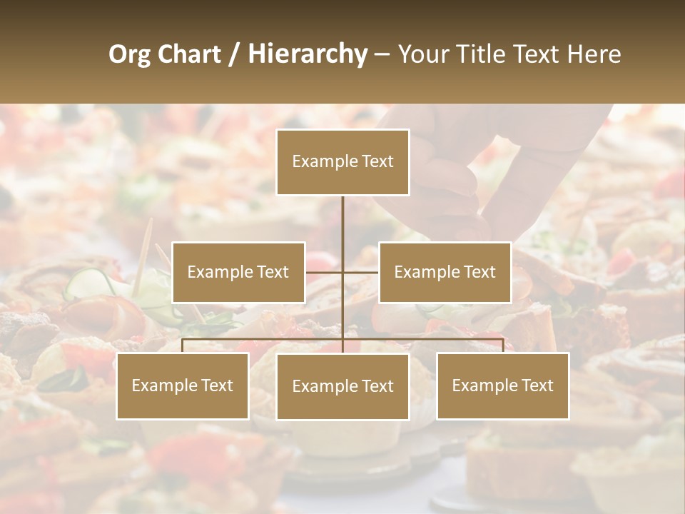 A Person Picking Up A Piece Of Food From A Table PowerPoint Template