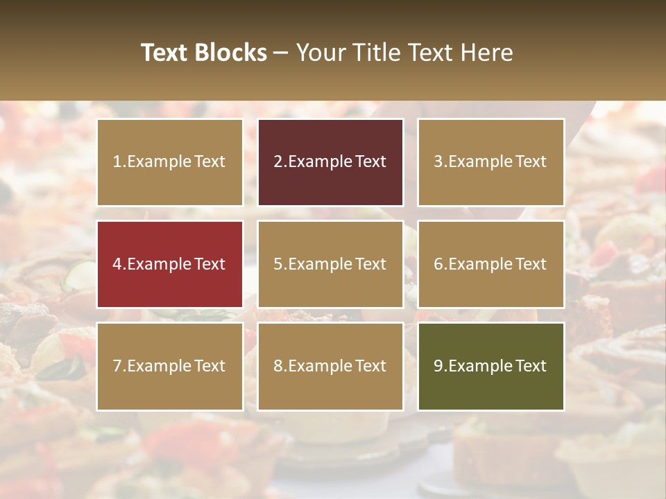 A Person Picking Up A Piece Of Food From A Table PowerPoint Template