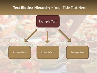 A Person Picking Up A Piece Of Food From A Table PowerPoint Template