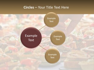 A Person Picking Up A Piece Of Food From A Table PowerPoint Template