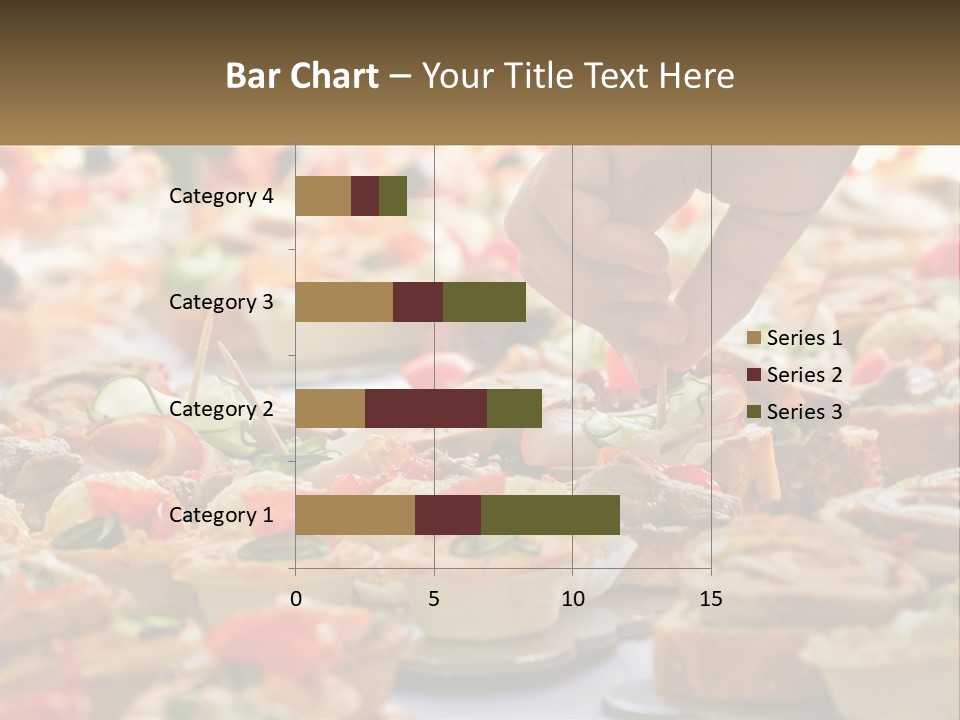 A Person Picking Up A Piece Of Food From A Table PowerPoint Template