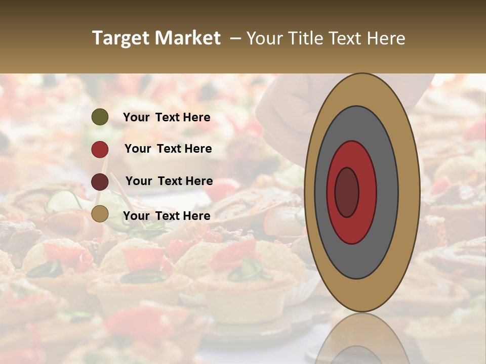 A Person Picking Up A Piece Of Food From A Table PowerPoint Template