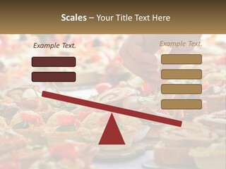A Person Picking Up A Piece Of Food From A Table PowerPoint Template