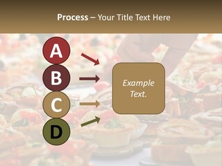 A Person Picking Up A Piece Of Food From A Table PowerPoint Template