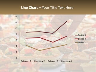 A Person Picking Up A Piece Of Food From A Table PowerPoint Template