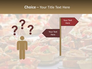 A Person Picking Up A Piece Of Food From A Table PowerPoint Template
