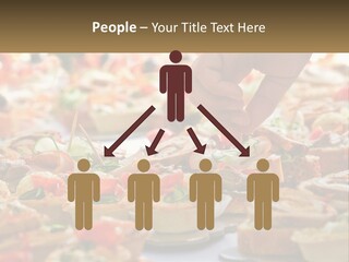 A Person Picking Up A Piece Of Food From A Table PowerPoint Template