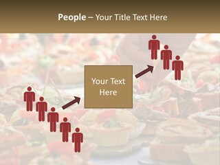 A Person Picking Up A Piece Of Food From A Table PowerPoint Template