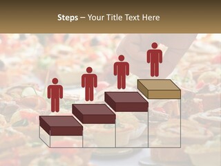 A Person Picking Up A Piece Of Food From A Table PowerPoint Template