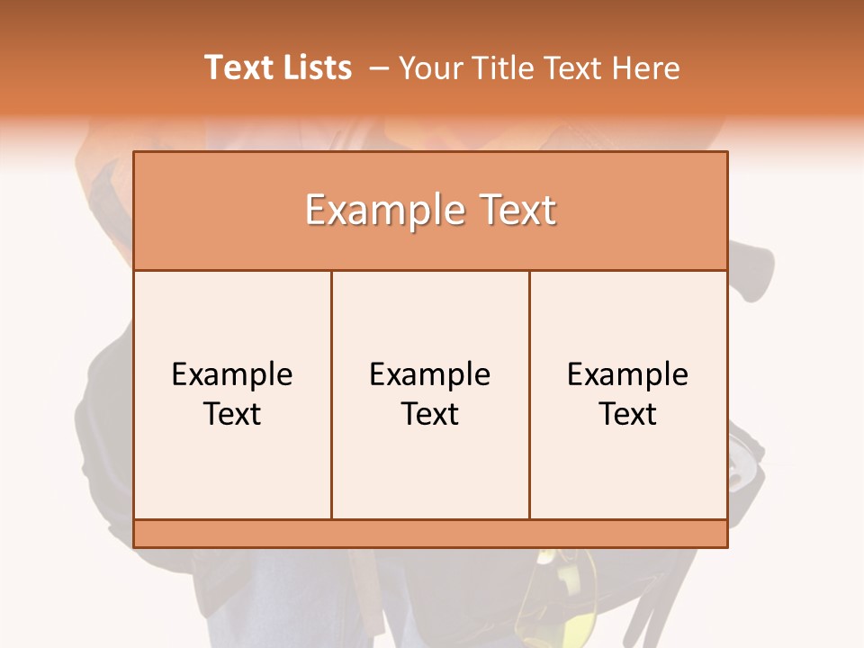 A Man Holding A Tool Belt With Tools In It PowerPoint Template