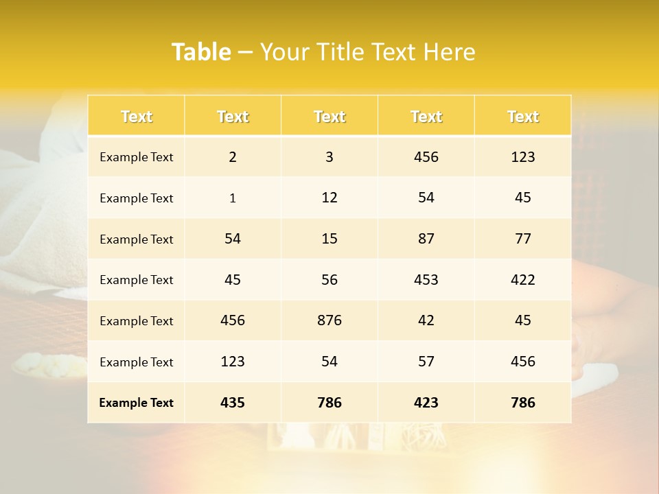 A Man Getting A Back Massage At A Spa PowerPoint Template