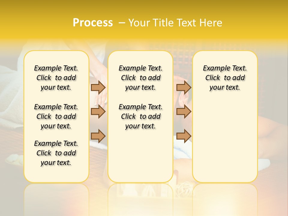 A Man Getting A Back Massage At A Spa PowerPoint Template