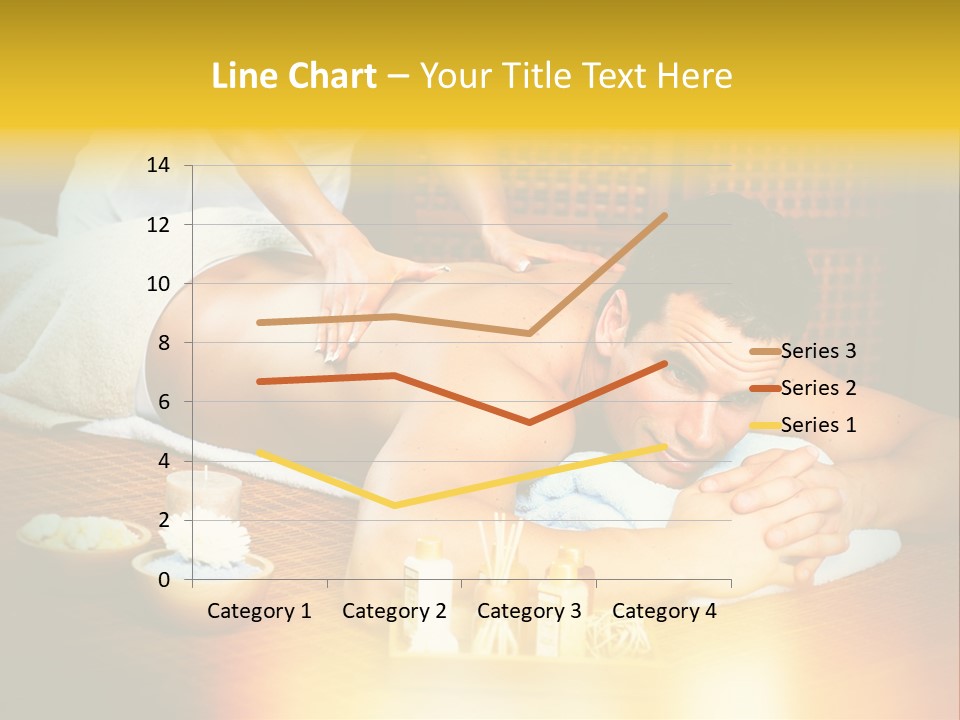 A Man Getting A Back Massage At A Spa PowerPoint Template