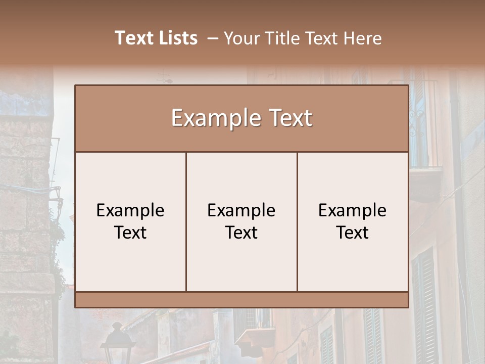A Building With A Dome In The Middle Of It PowerPoint Template