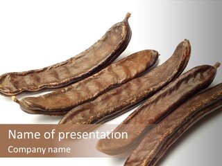 A Group Of Bacons Sitting On Top Of A Table PowerPoint Template