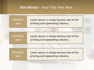 A Man Sitting In Front Of A Laptop Computer PowerPoint Template