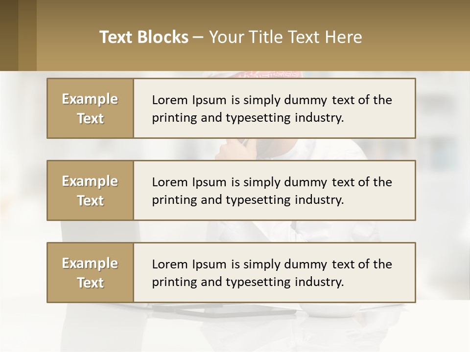 A Man Sitting In Front Of A Laptop Computer PowerPoint Template
