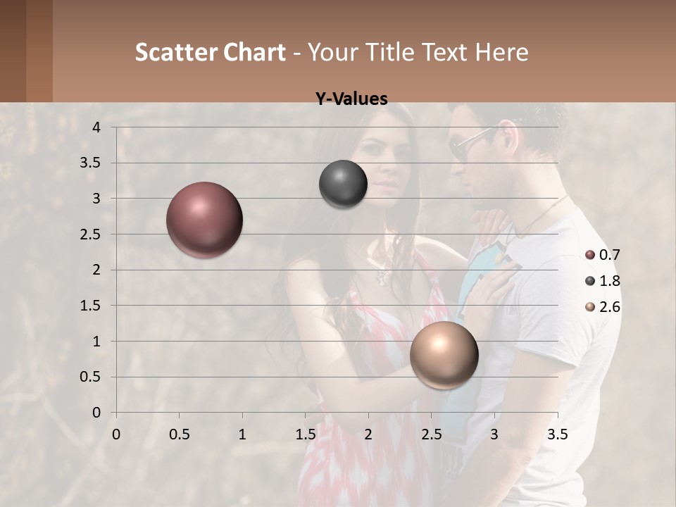 A Man And A Woman Standing Next To Each Other PowerPoint Template