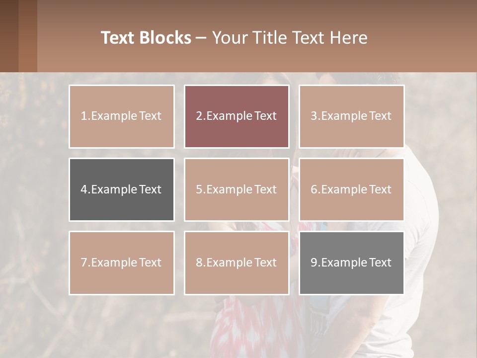 A Man And A Woman Standing Next To Each Other PowerPoint Template