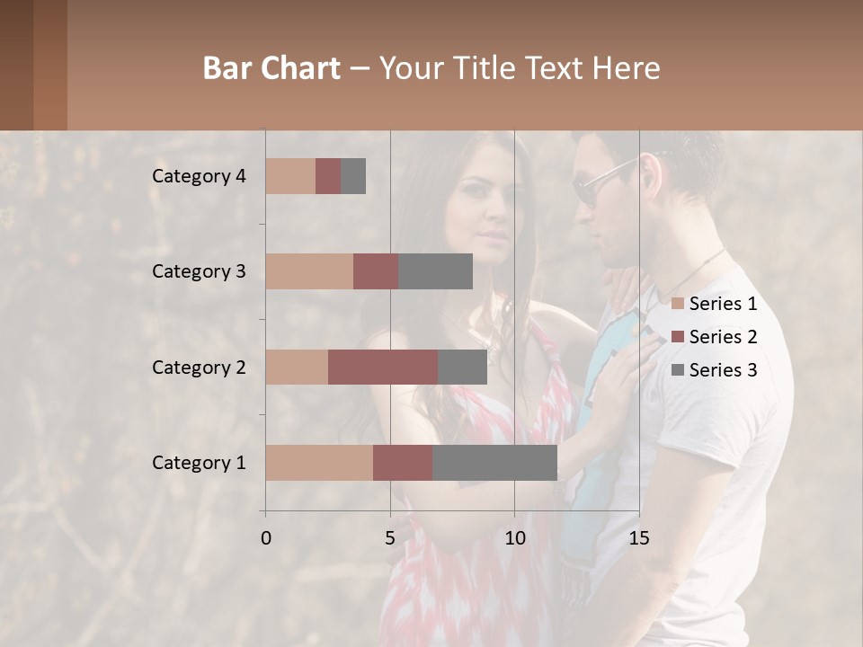 A Man And A Woman Standing Next To Each Other PowerPoint Template