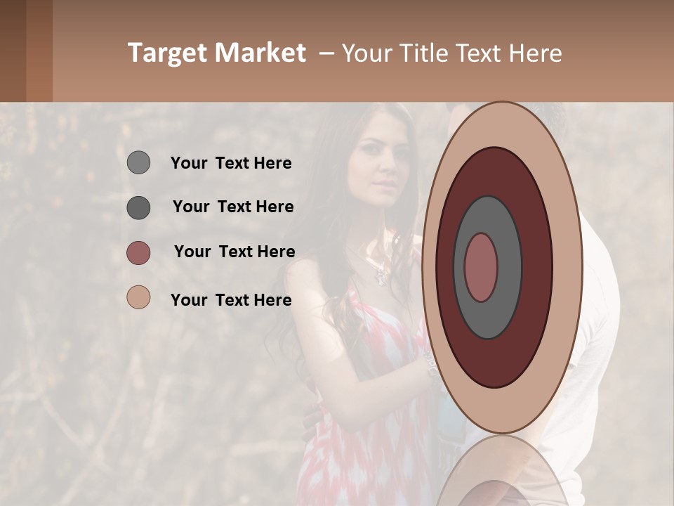 A Man And A Woman Standing Next To Each Other PowerPoint Template