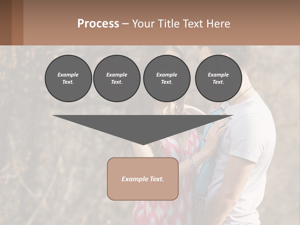 A Man And A Woman Standing Next To Each Other PowerPoint Template