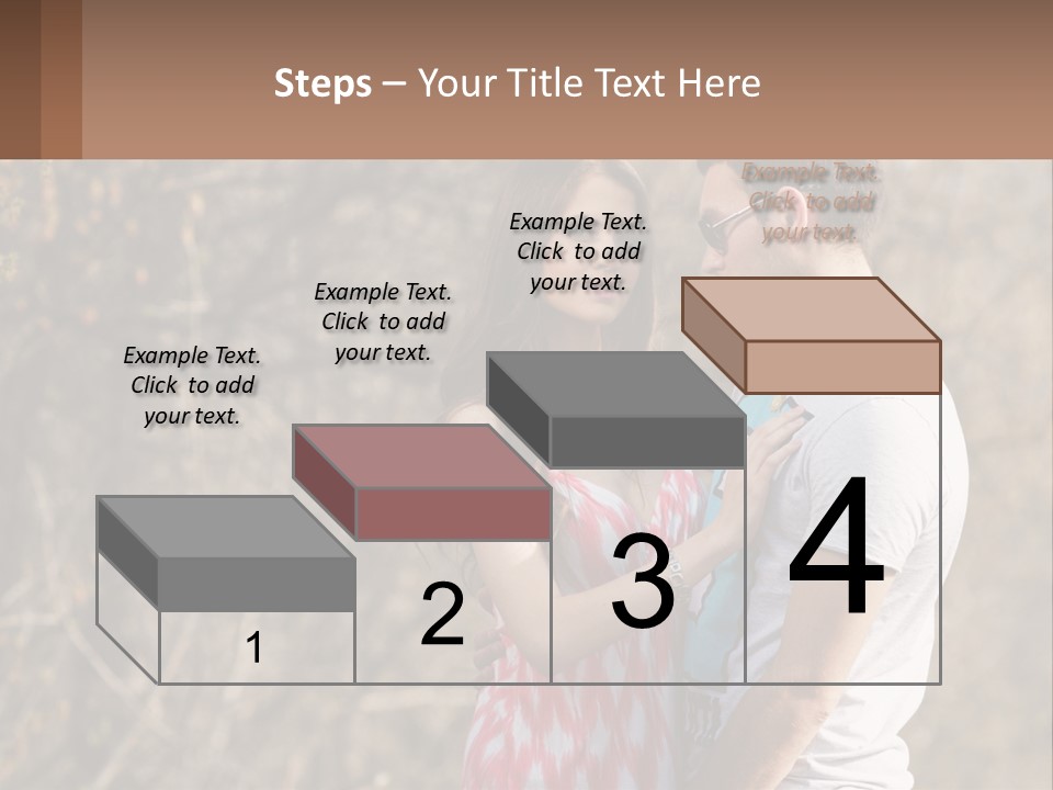 A Man And A Woman Standing Next To Each Other PowerPoint Template