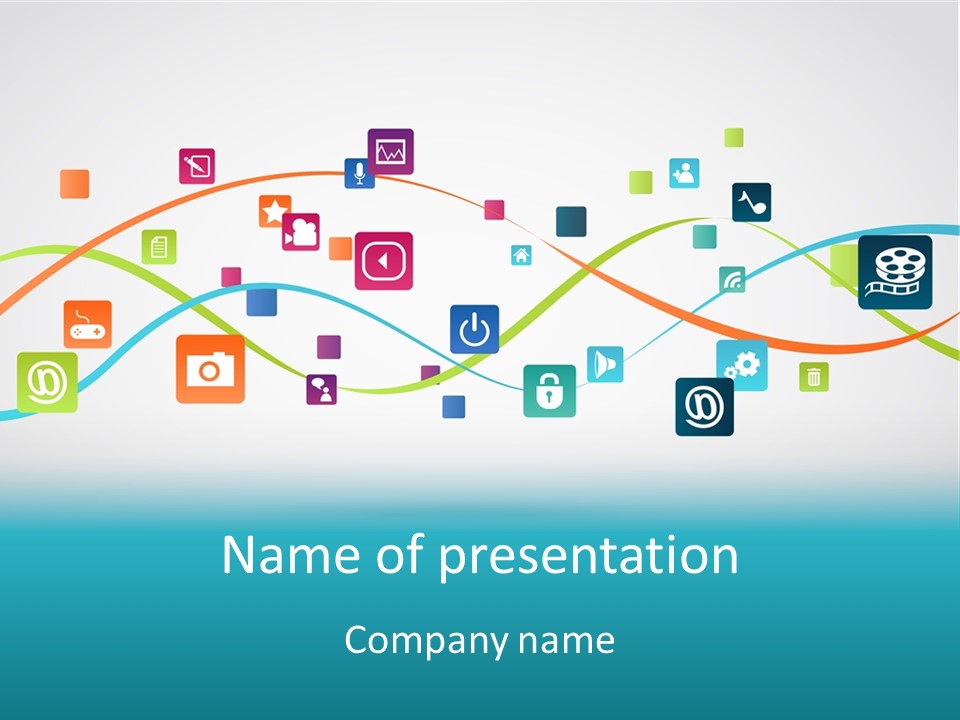 A Colorful Abstract Powerpoint Presentation PowerPoint Template