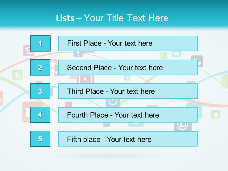 A Colorful Abstract Powerpoint Presentation PowerPoint Template