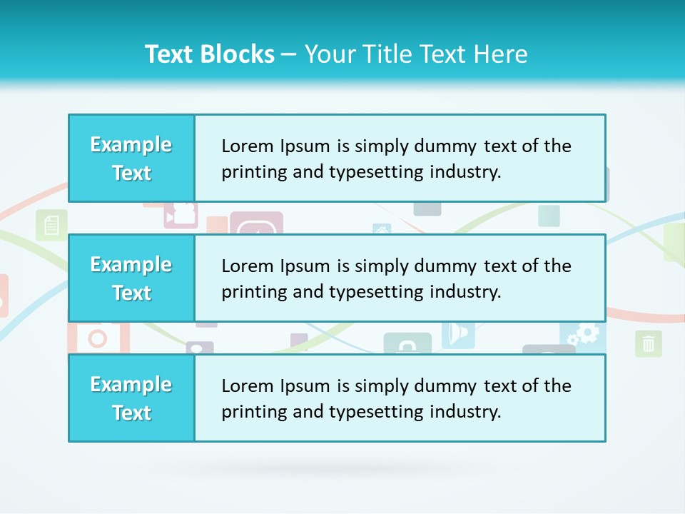 A Colorful Abstract Powerpoint Presentation PowerPoint Template